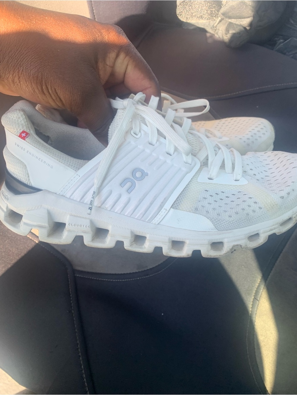 On Running White Cloudswift Women's Running Shoes